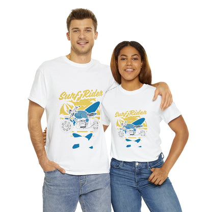 SURF RIDER - Printed in Australia - Unisex Jersey Short Sleeve Tee