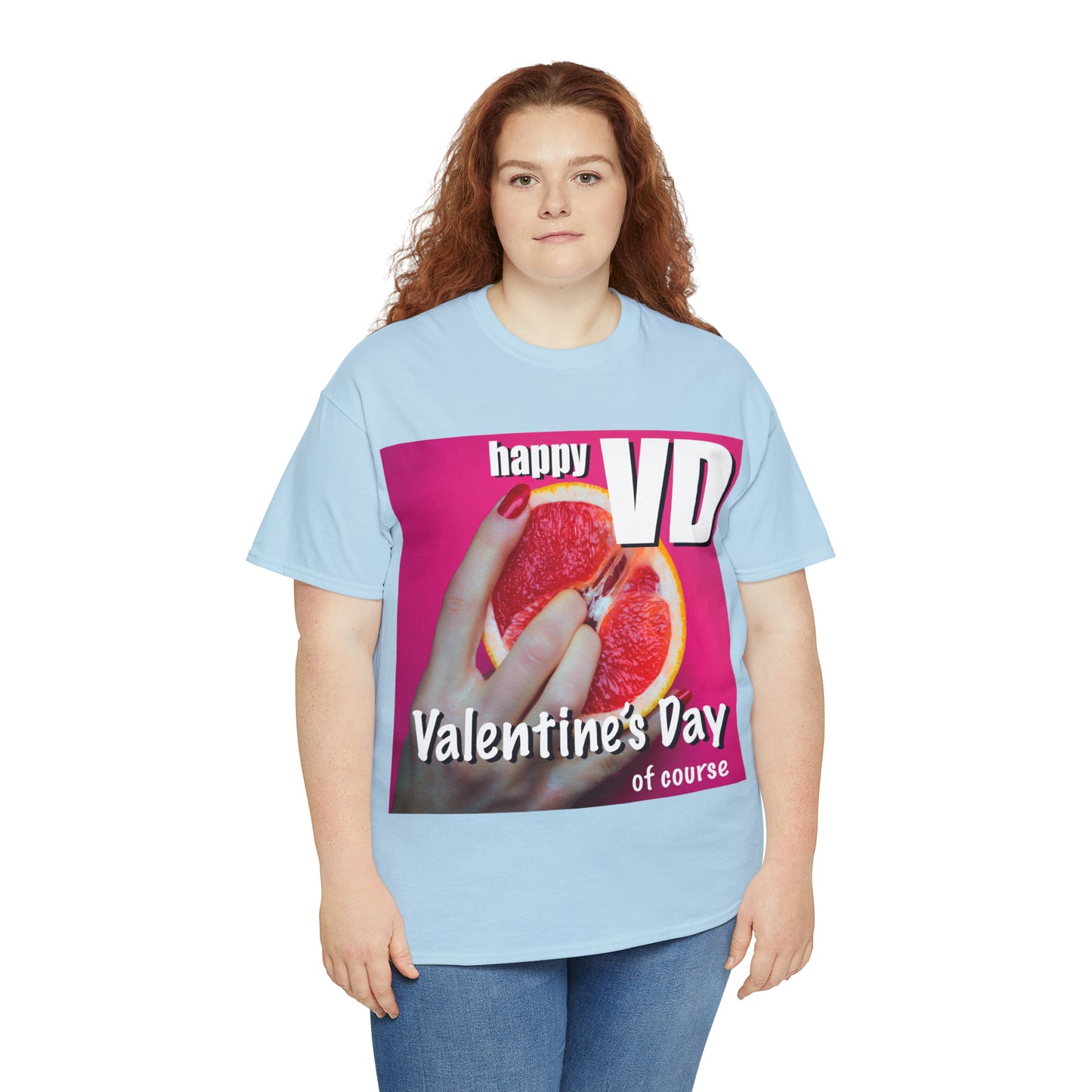 Happy VD - Unisex Cotton Tee