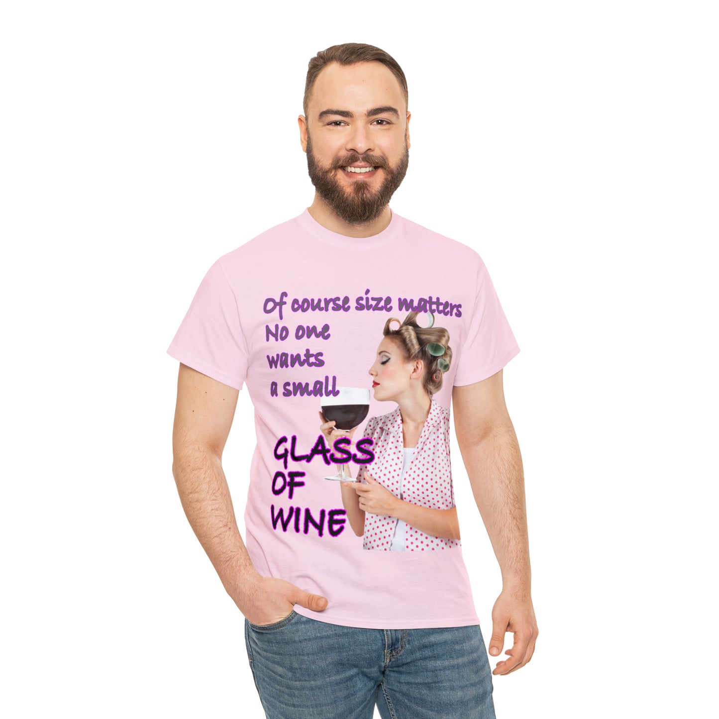 OF COURSE SIZE MATTERS  - Funny Unisex Heavy Cotton Tee - AUS