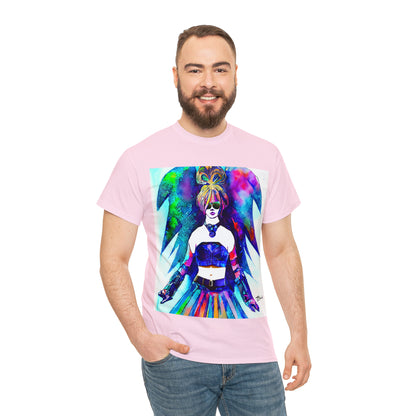 CYBER GIRL - Airt on a Shirt  - Unisex Heavy Cotton Tee - AUS