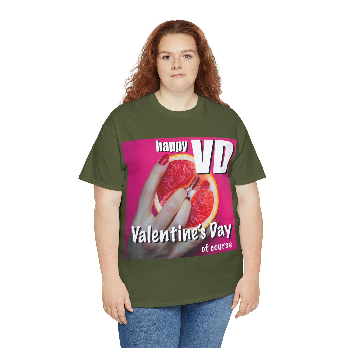 Happy VD - Unisex Cotton Tee