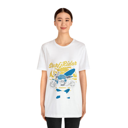 SURF RIDER - Printed in the USA - Unisex Jersey Short Sleeve Tee