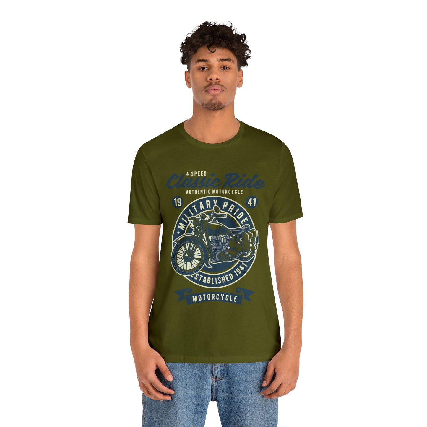 MILITARY RIDE Classic Pride - Unisex Jersey Short Sleeve Tee