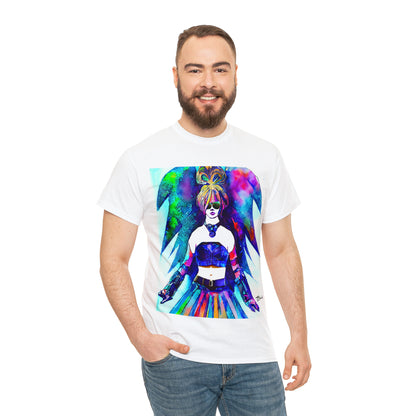 CYBER GIRL - Airt on a Shirt  - Unisex Heavy Cotton Tee - AUS