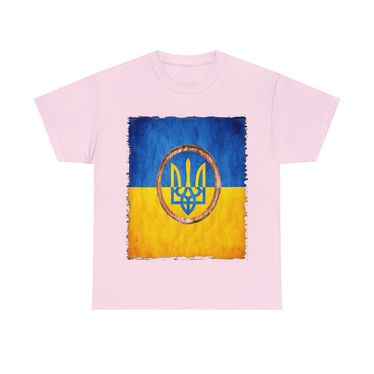 UKRAINIAN TRIDENT - Unisex Heavy Cotton Tee