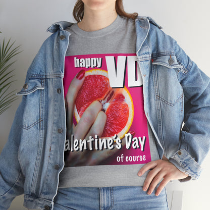 Happy VD - Unisex Cotton Tee