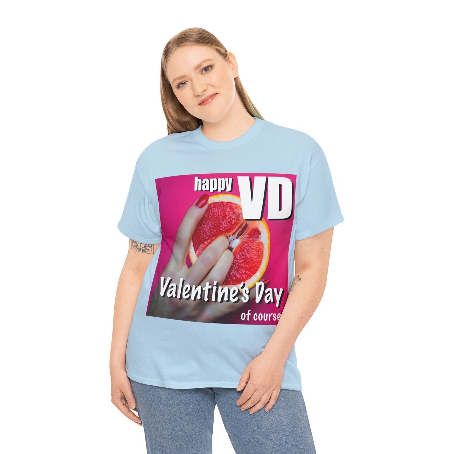 Happy VD - Unisex Cotton Tee