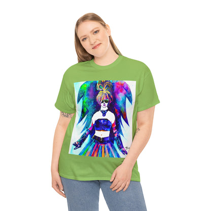 CYBER GIRL - Airt on a Shirt  - Unisex Heavy Cotton Tee - AUS