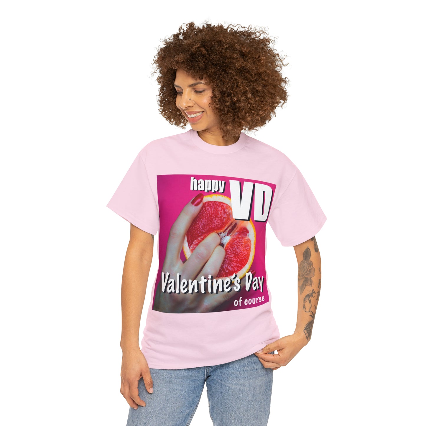 Happy VD - Unisex Cotton Tee