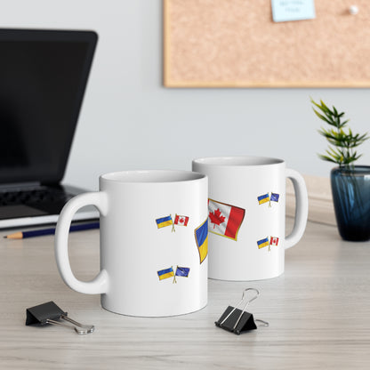 The Ukrainian-Canadian NATO Supporter Mug