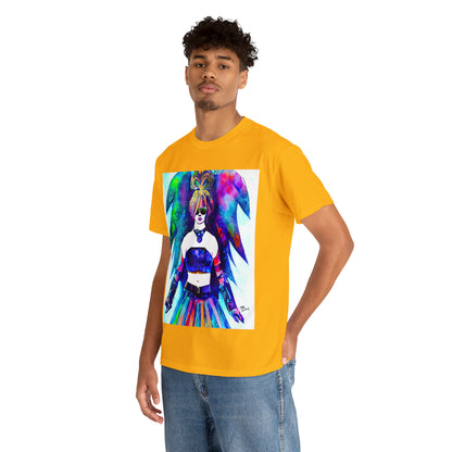 CYBER GIRL - Airt on a Shirt  - Unisex Heavy Cotton Tee - AUS