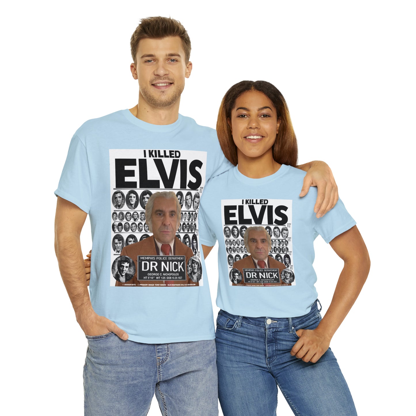 I KI**** ELVIS - Unisex Heavy Cotton Tee - USA