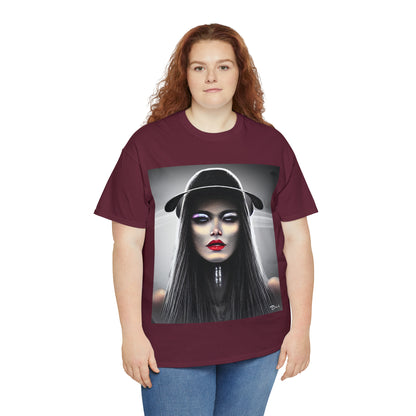 CYBERPUNK WITCH - Airt on a Shirt  - Unisex Heavy Cotton Tee - AUS