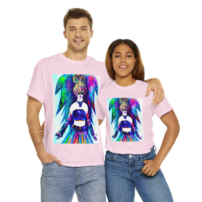 CYBER GIRL - Airt on a Shirt  - Unisex Heavy Cotton Tee - AUS