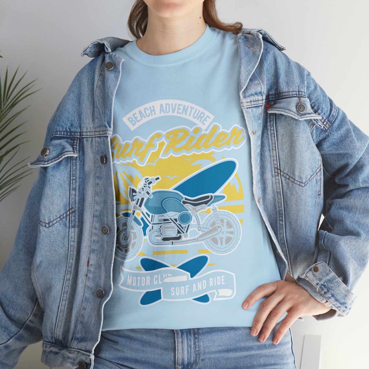 SURF RIDER - Printed in Australia - Unisex Jersey Short Sleeve Tee