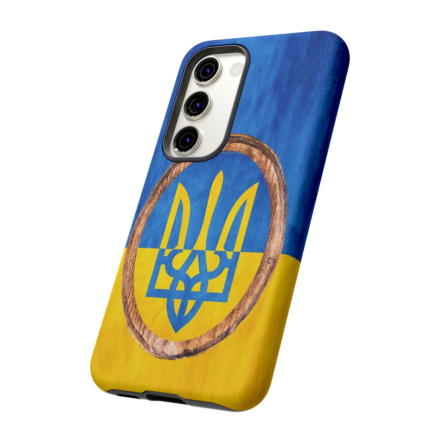 UKRAINE FLAG with TRIDENT - Tough Cases