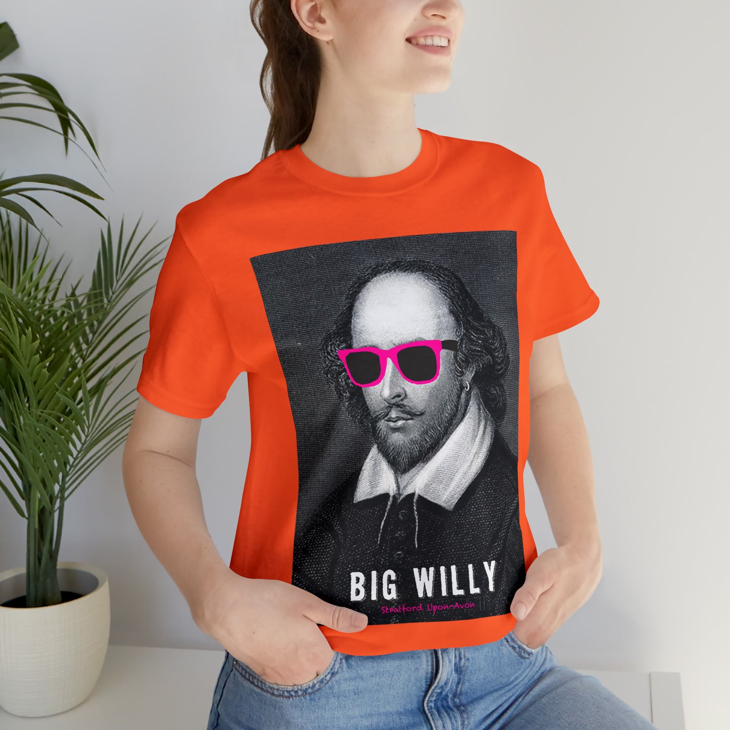 BIG WI**Y (Shakespeare) - Unisex Heavy Cotton Tee - USA