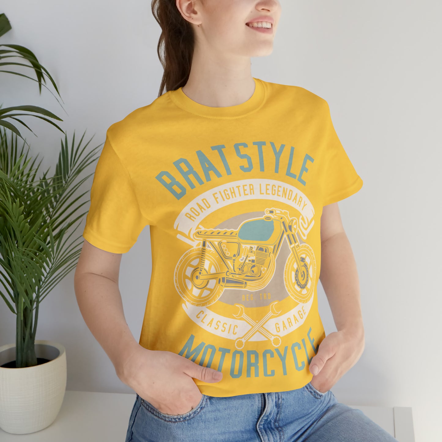 BRAT STYLE Road Fighter - Unisex Jersey Short Sleeve Tee