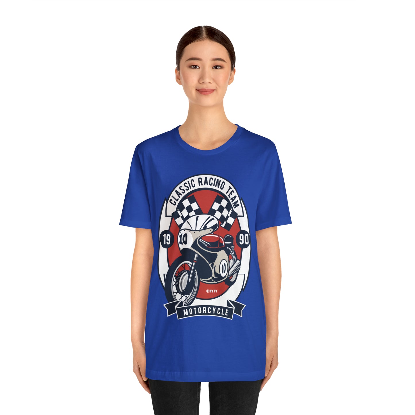 CLASSIC MOTORCYCLE RACING TEAM - Unisex Jersey Short Sleeve Tee