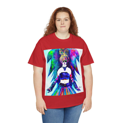 CYBER GIRL - Airt on a Shirt  - Unisex Heavy Cotton Tee - AUS