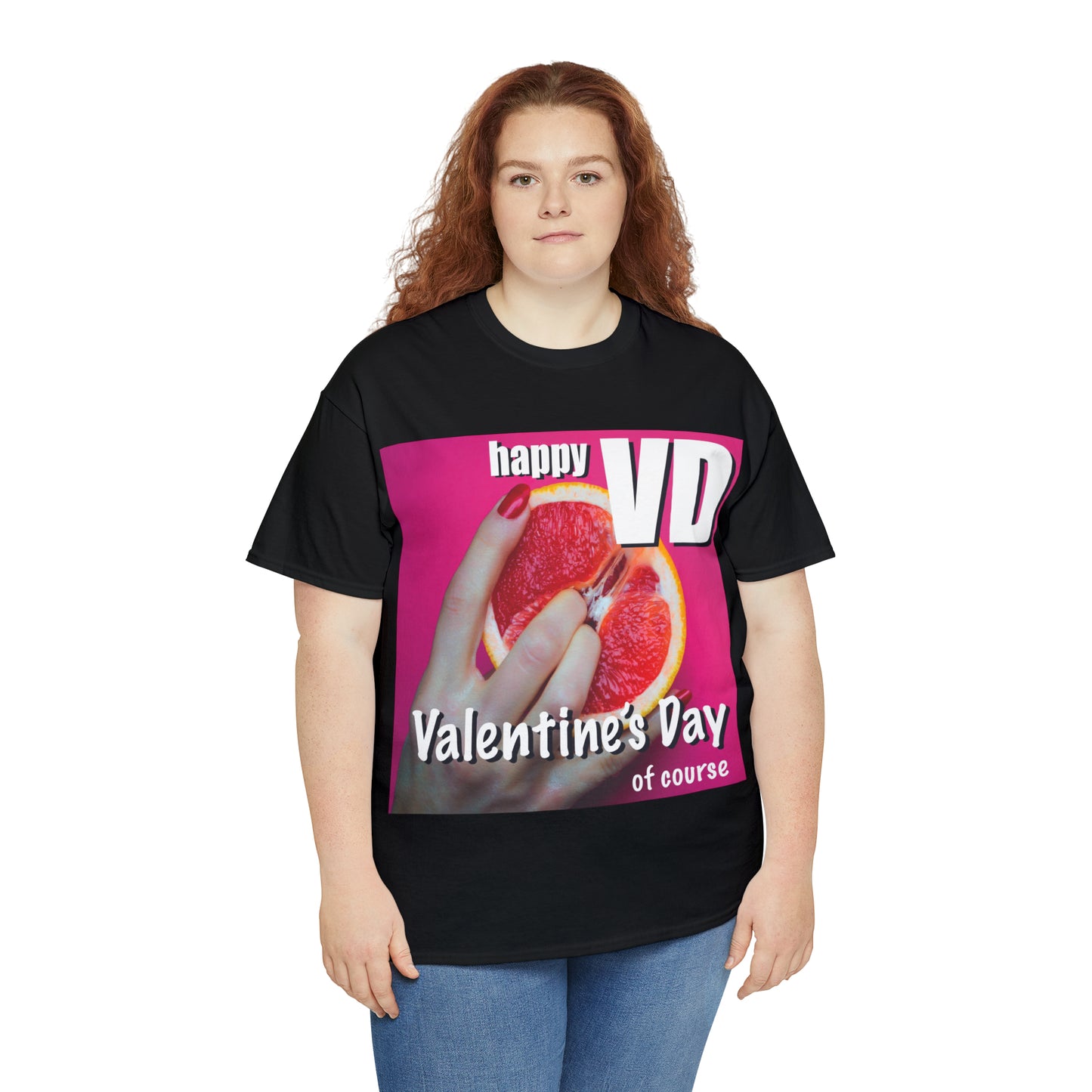 Happy VD - Unisex Cotton Tee