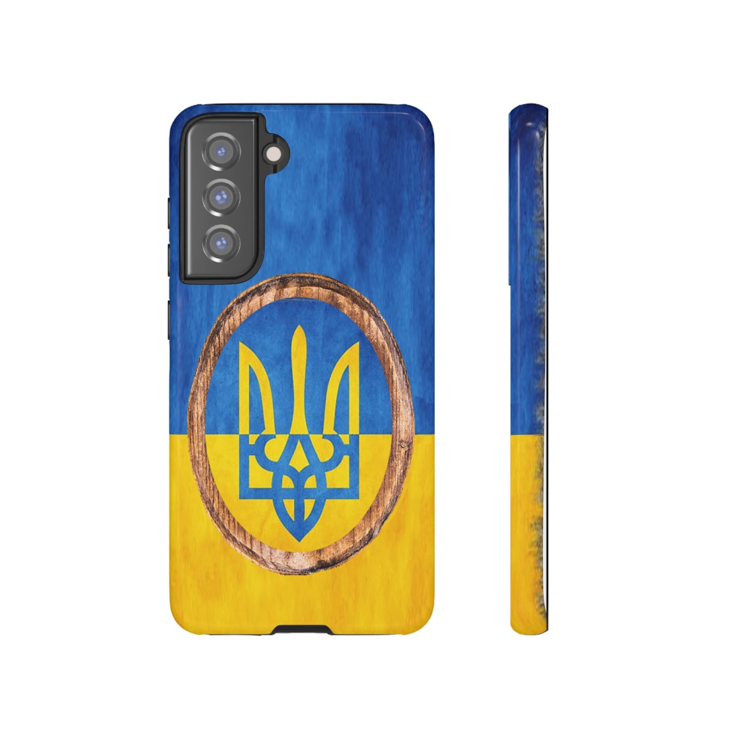 UKRAINE FLAG with TRIDENT - Tough Cases