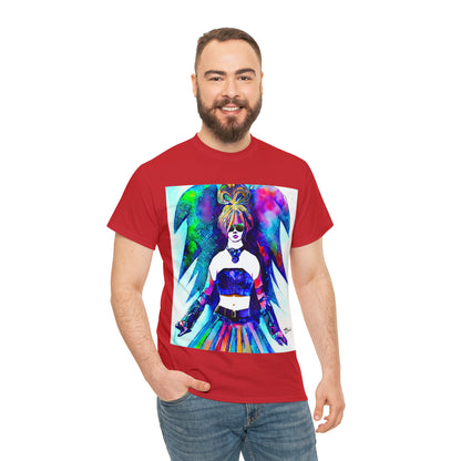 CYBER GIRL - Airt on a Shirt  - Unisex Heavy Cotton Tee - AUS