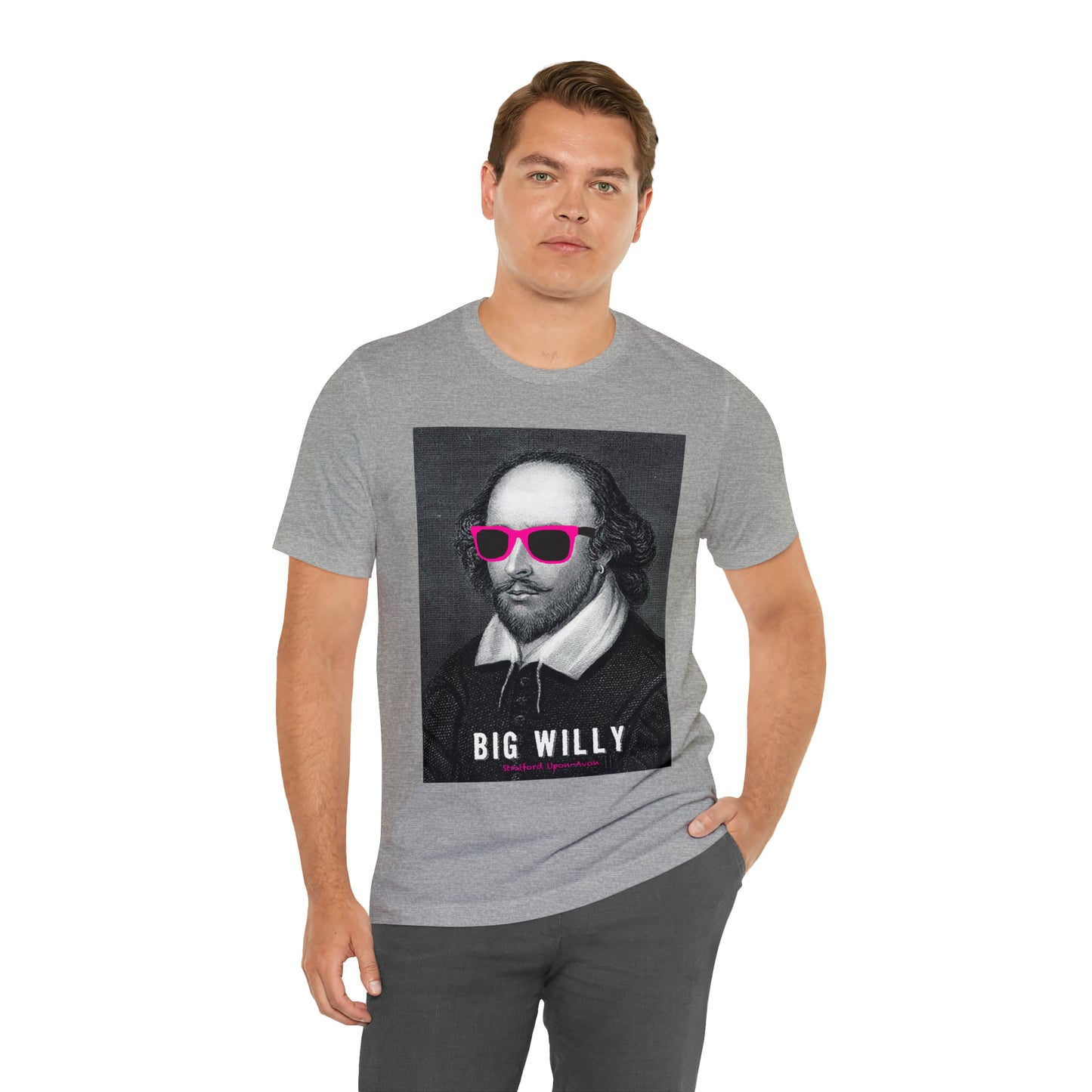 BIG WI**Y (Shakespeare) - Unisex Heavy Cotton Tee - USA