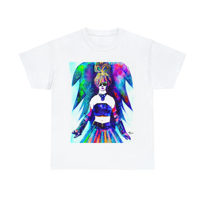 CYBER GIRL - Airt on a Shirt  - Unisex Heavy Cotton Tee - AUS