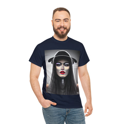 CYBERPUNK WITCH - Airt on a Shirt  - Unisex Heavy Cotton Tee - AUS