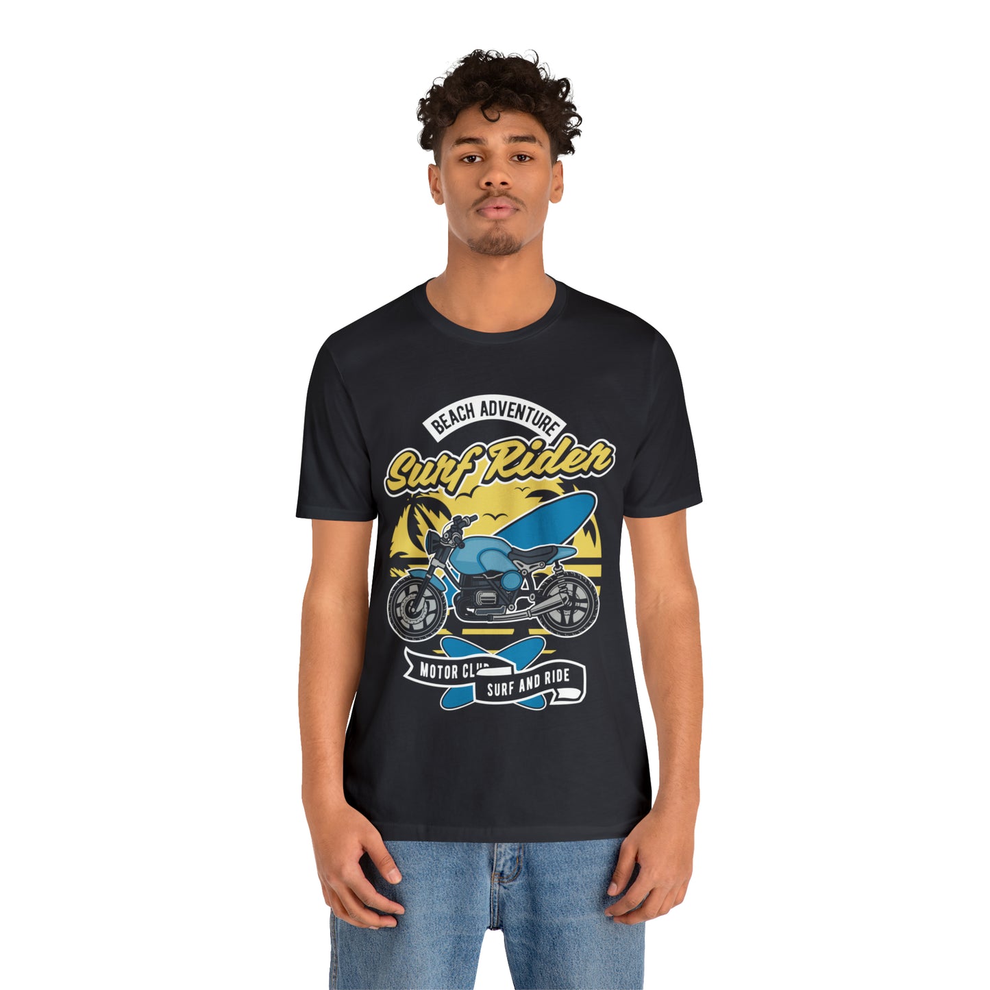 SURF RIDER - Printed in the USA - Unisex Jersey Short Sleeve Tee