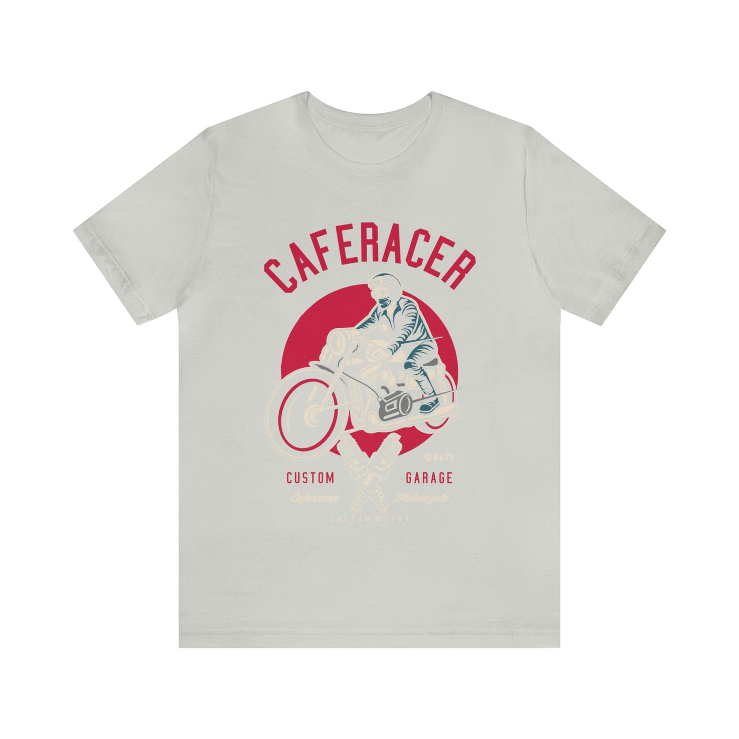 CAFE RACER Custom Garage - Unisex Jersey Short Sleeve Tee