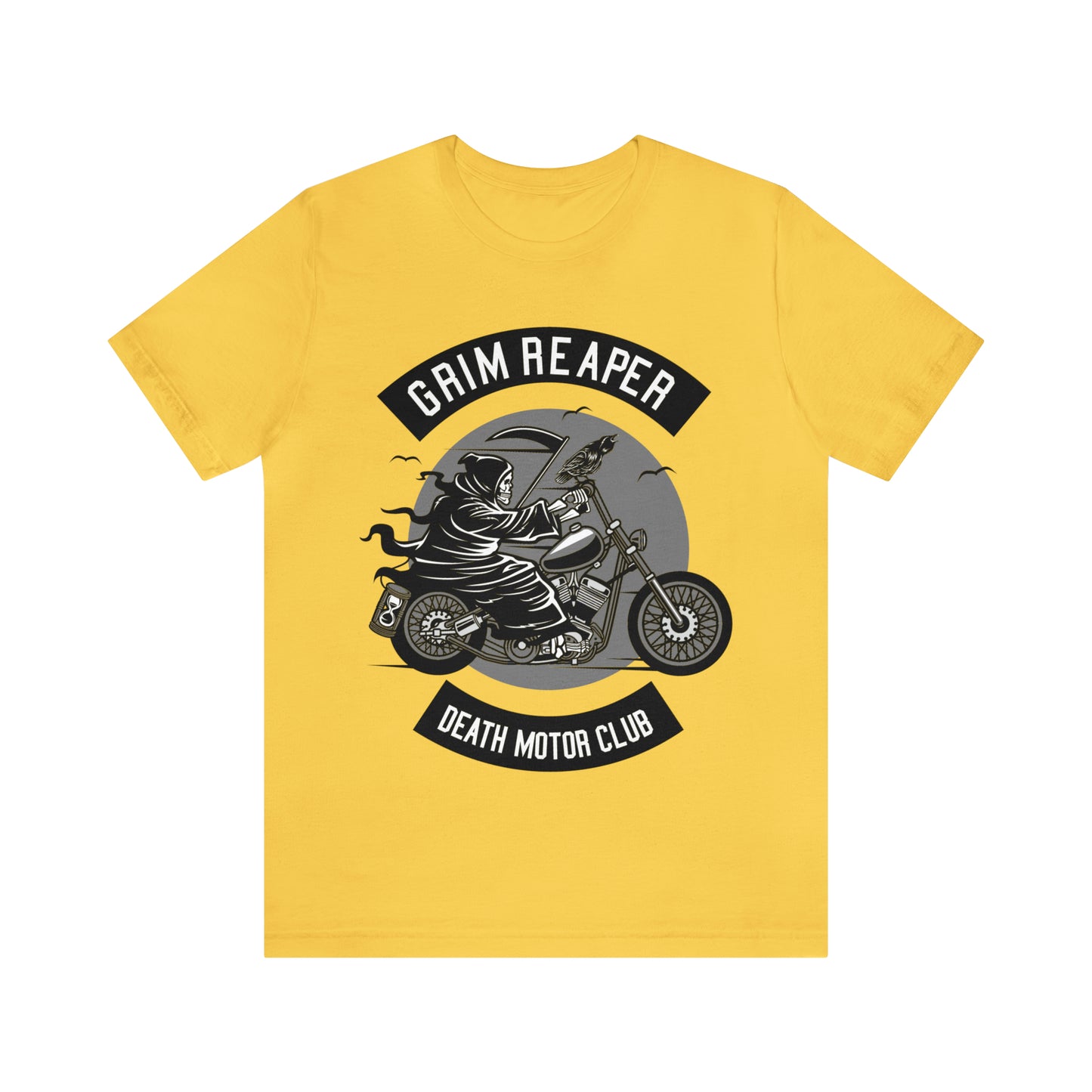 GRIM REAPER Death Motor Club - Unisex Jersey Short Sleeve Tee