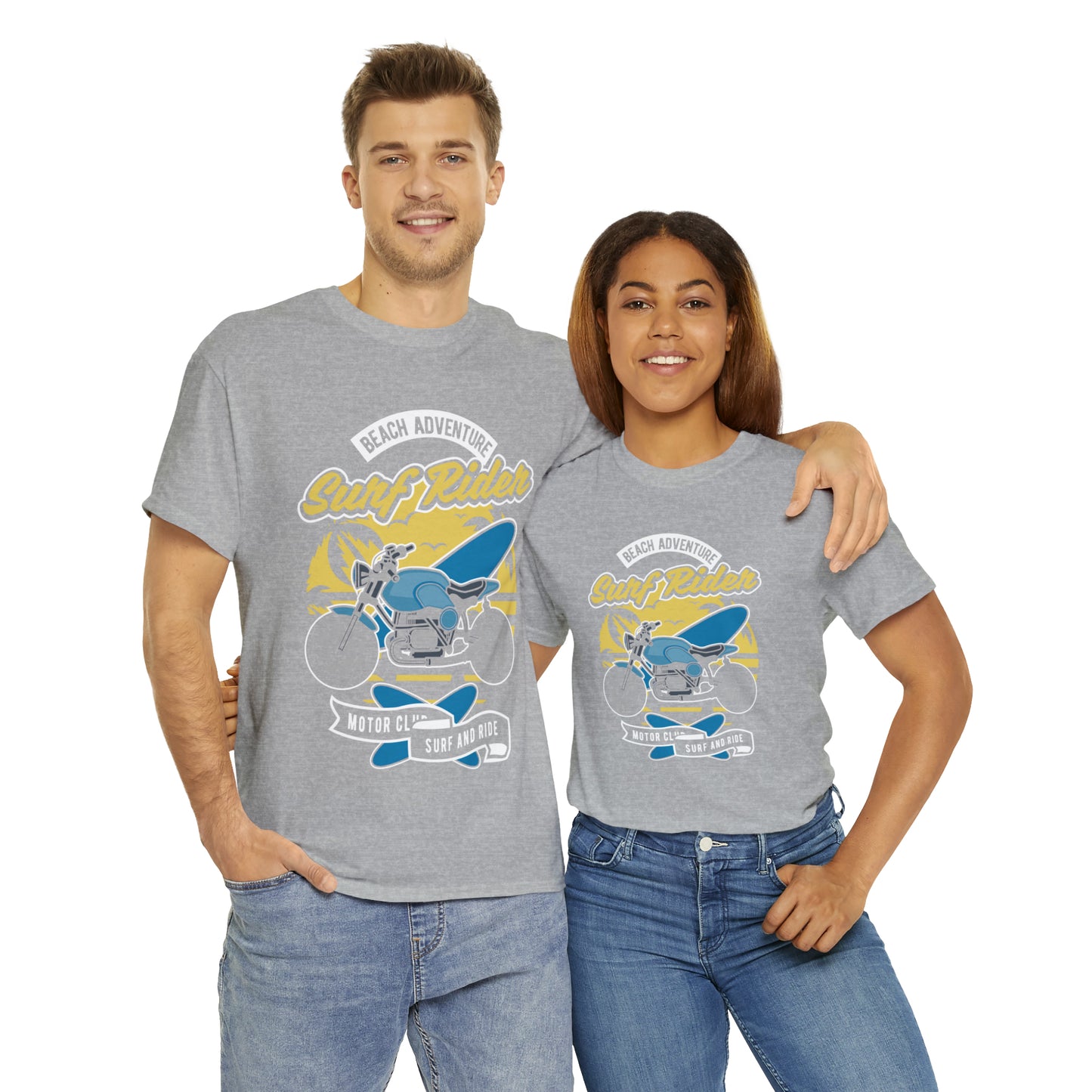 SURF RIDER - Printed in Australia - Unisex Jersey Short Sleeve Tee