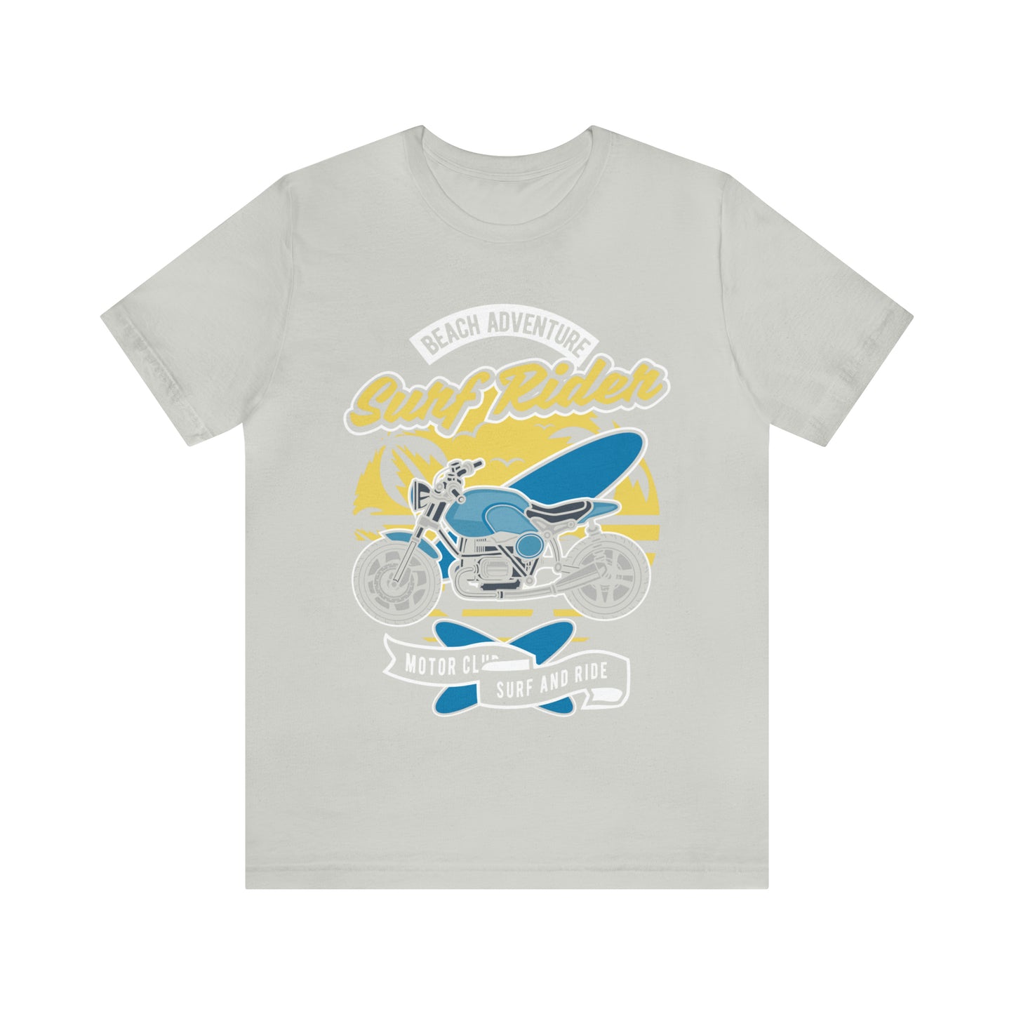 SURF RIDER - Printed in the USA - Unisex Jersey Short Sleeve Tee