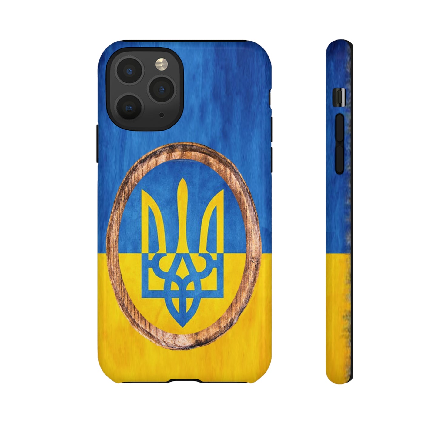 UKRAINE FLAG with TRIDENT - Tough Cases