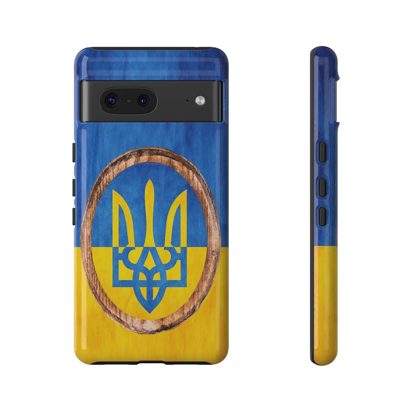 UKRAINE FLAG with TRIDENT - Tough Cases