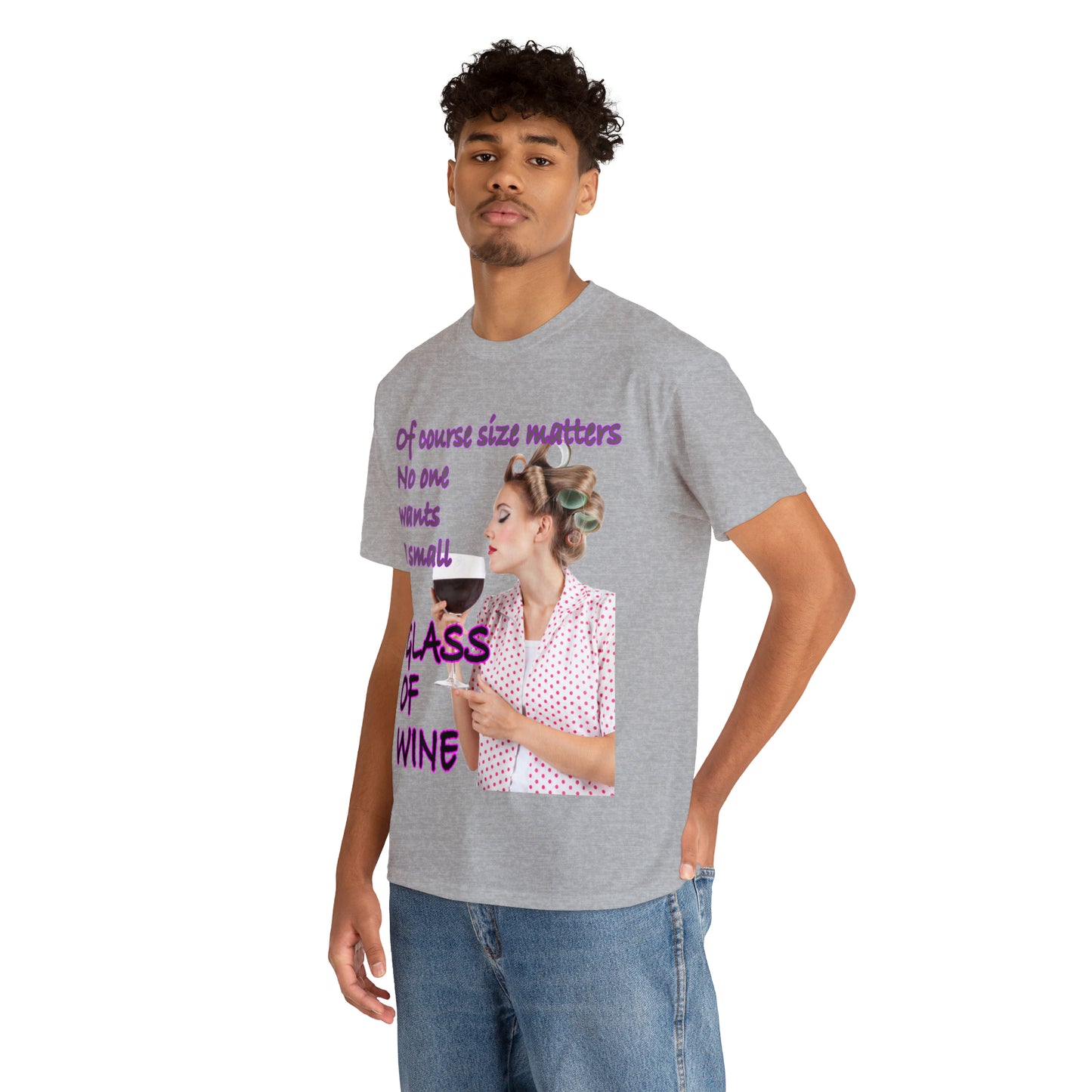 OF COURSE SIZE MATTERS  - Funny Unisex Heavy Cotton Tee - AUS