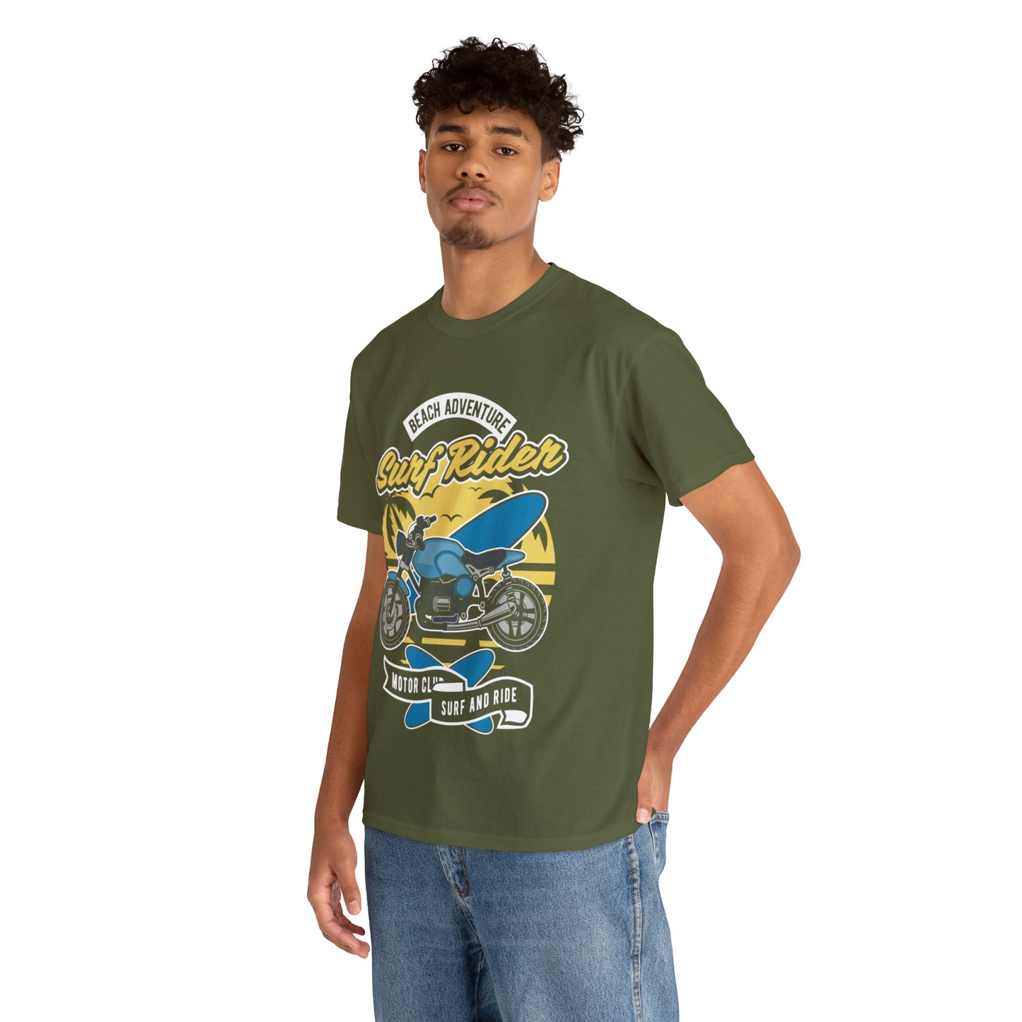 SURF RIDER - Printed in Australia - Unisex Jersey Short Sleeve Tee