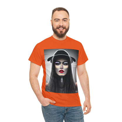 CYBERPUNK WITCH - Airt on a Shirt  - Unisex Heavy Cotton Tee - AUS