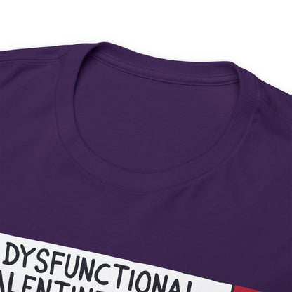 Dysfunctional Valentine's Hearts - Unisex Heavy Cotton Tee