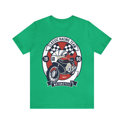 CLASSIC MOTORCYCLE RACING TEAM - Unisex Jersey Short Sleeve Tee