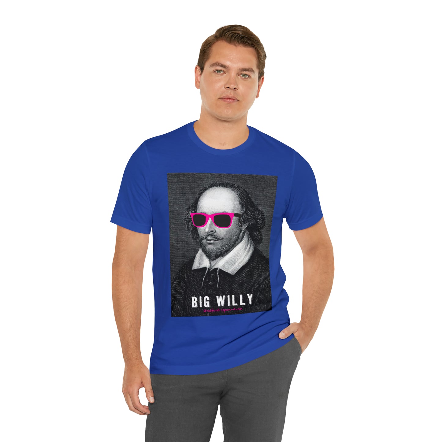 BIG WI**Y (Shakespeare) - Unisex Heavy Cotton Tee - USA