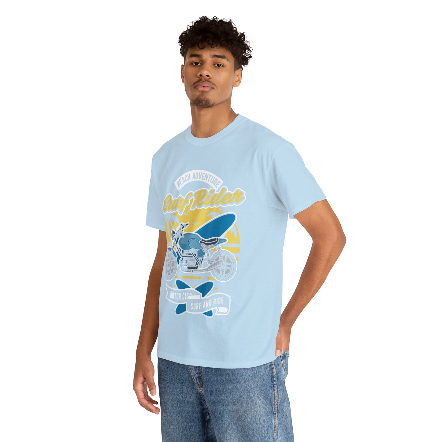 SURF RIDER - Printed in Australia - Unisex Jersey Short Sleeve Tee