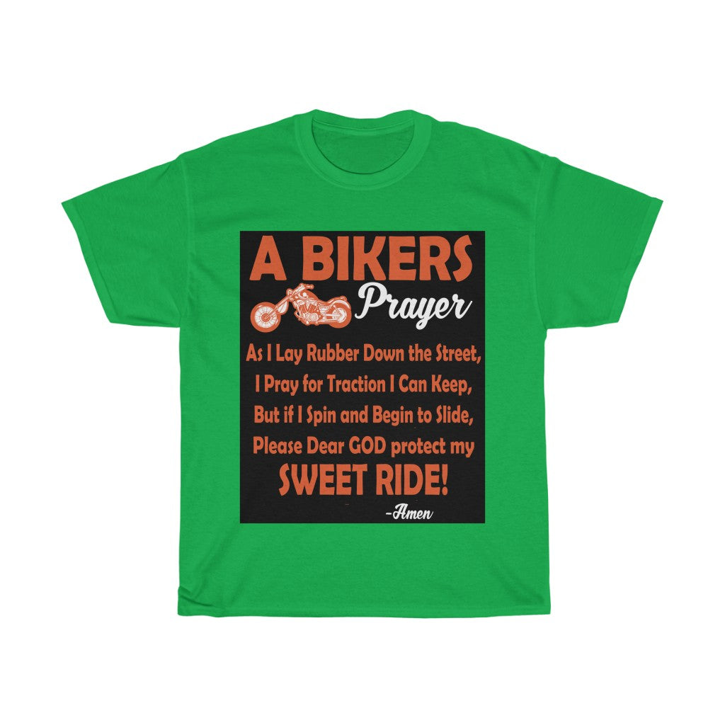 A Biker's Prayer... - Unisex Heavy Cotton Tee