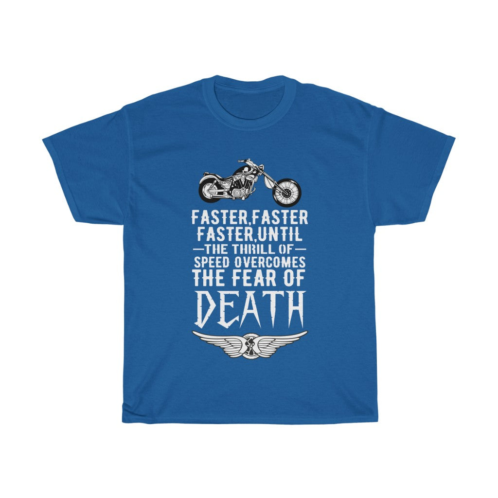 FASTER, FASTER, FASTER....- Unisex Heavy Cotton Tee