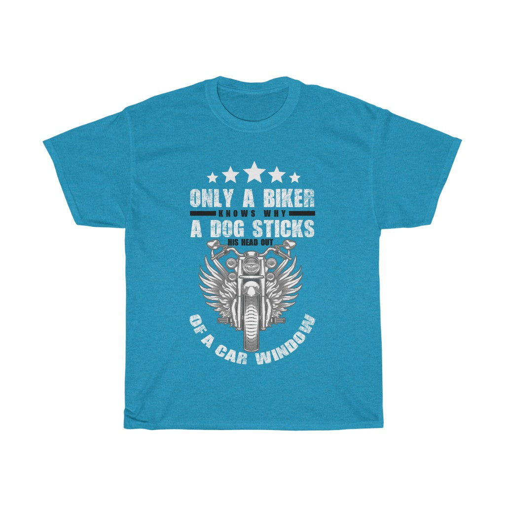 Only a BIKER Knows...- Unisex Heavy Cotton Tee