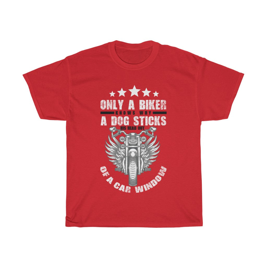 Only a BIKER Knows...- Unisex Heavy Cotton Tee