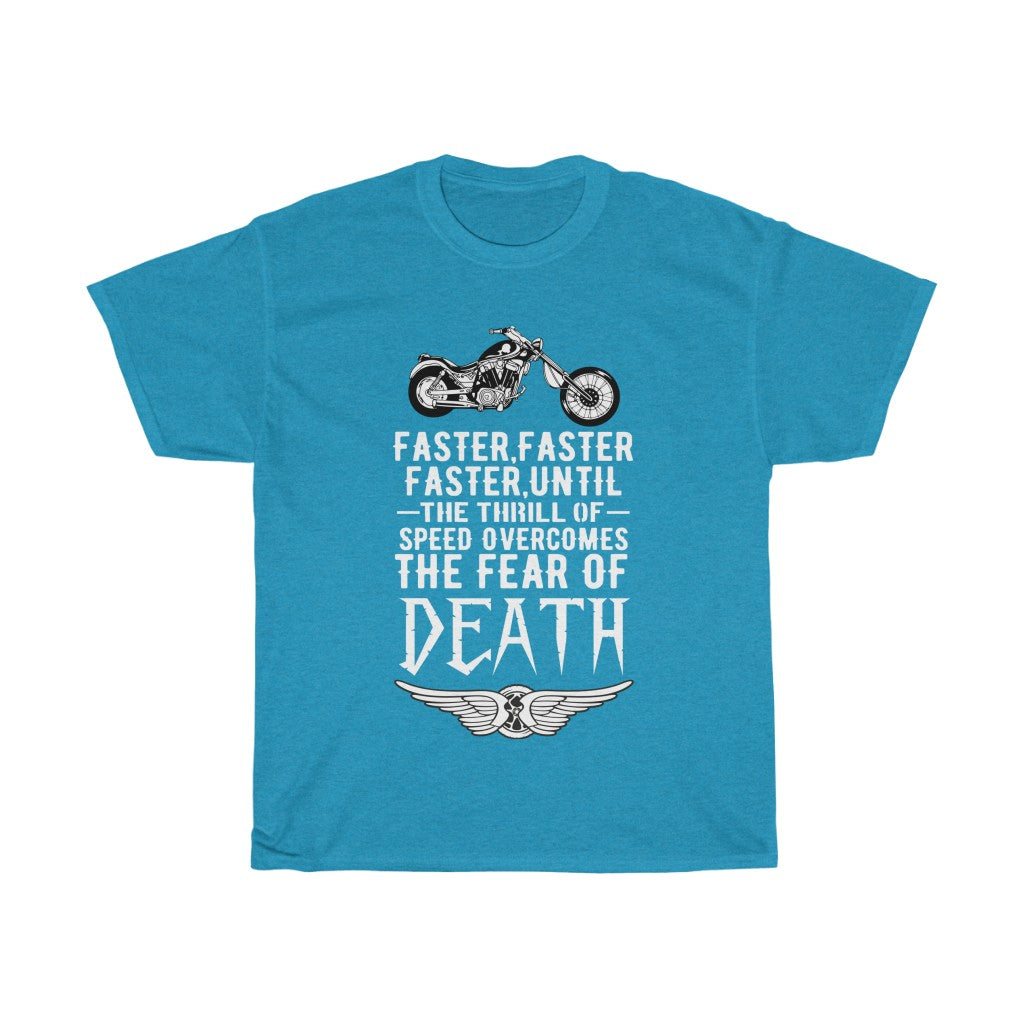 FASTER, FASTER, FASTER....- Unisex Heavy Cotton Tee